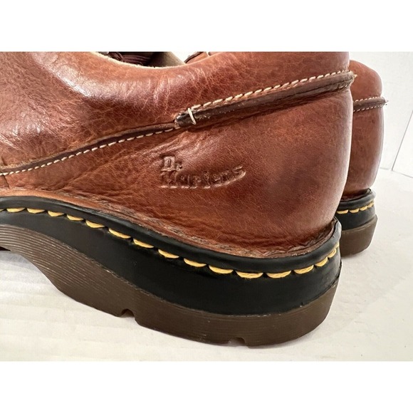 Dr. Martins Men's Brown Leather Lace-Up Casual Oxfords AW004 ‎ 11200 - Size 11 - Picture 6 of 16